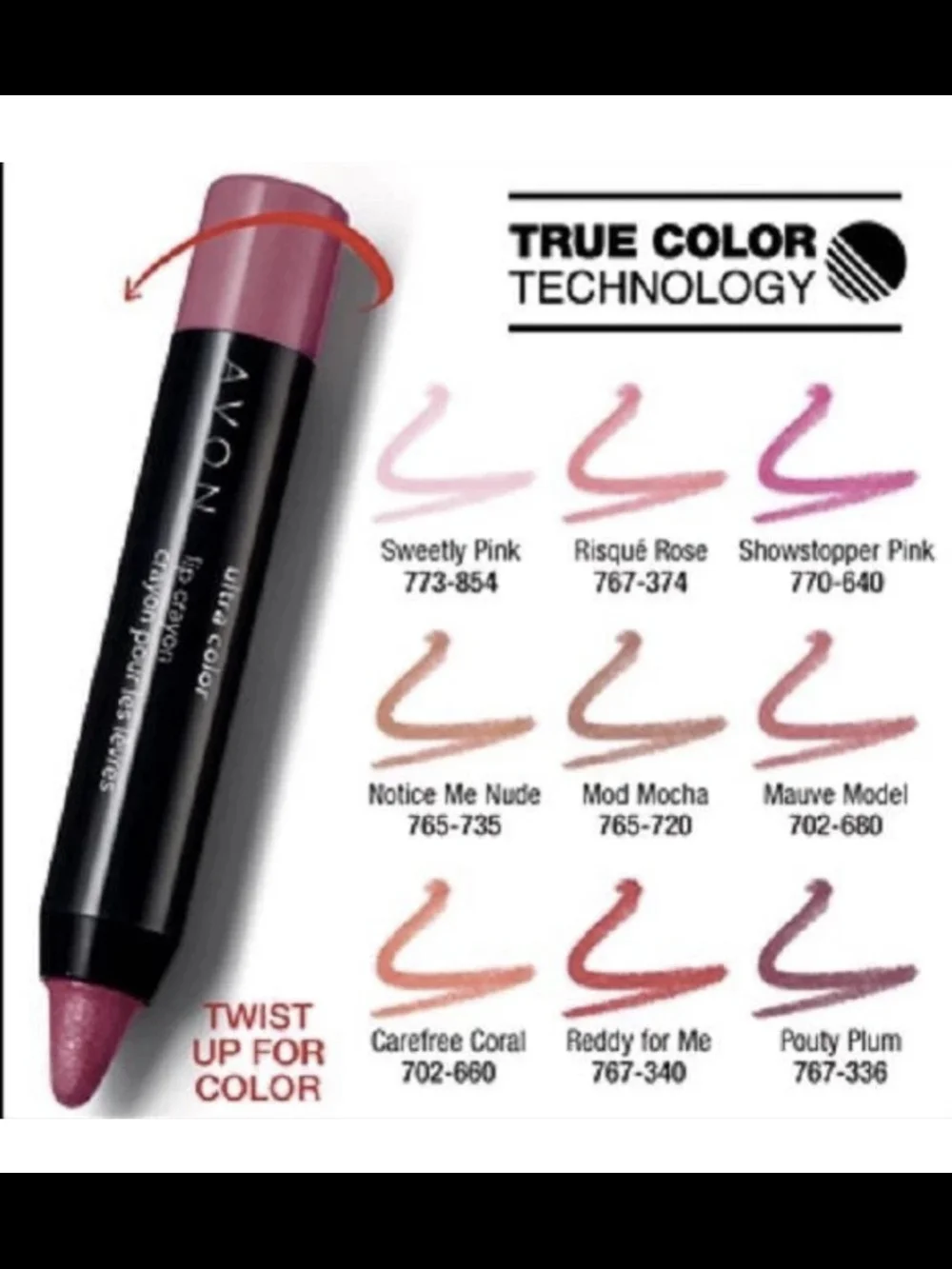 Avon Ultra Color Lip Crayon in Dusty Rose
